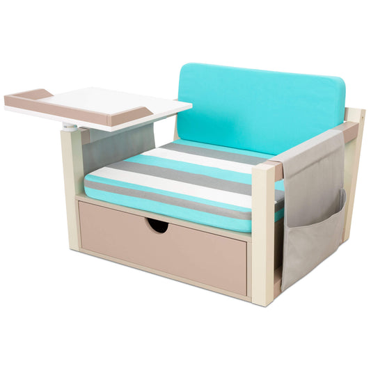 Little Tikes 2-in-1 Fun & Study Swivel Desk | New