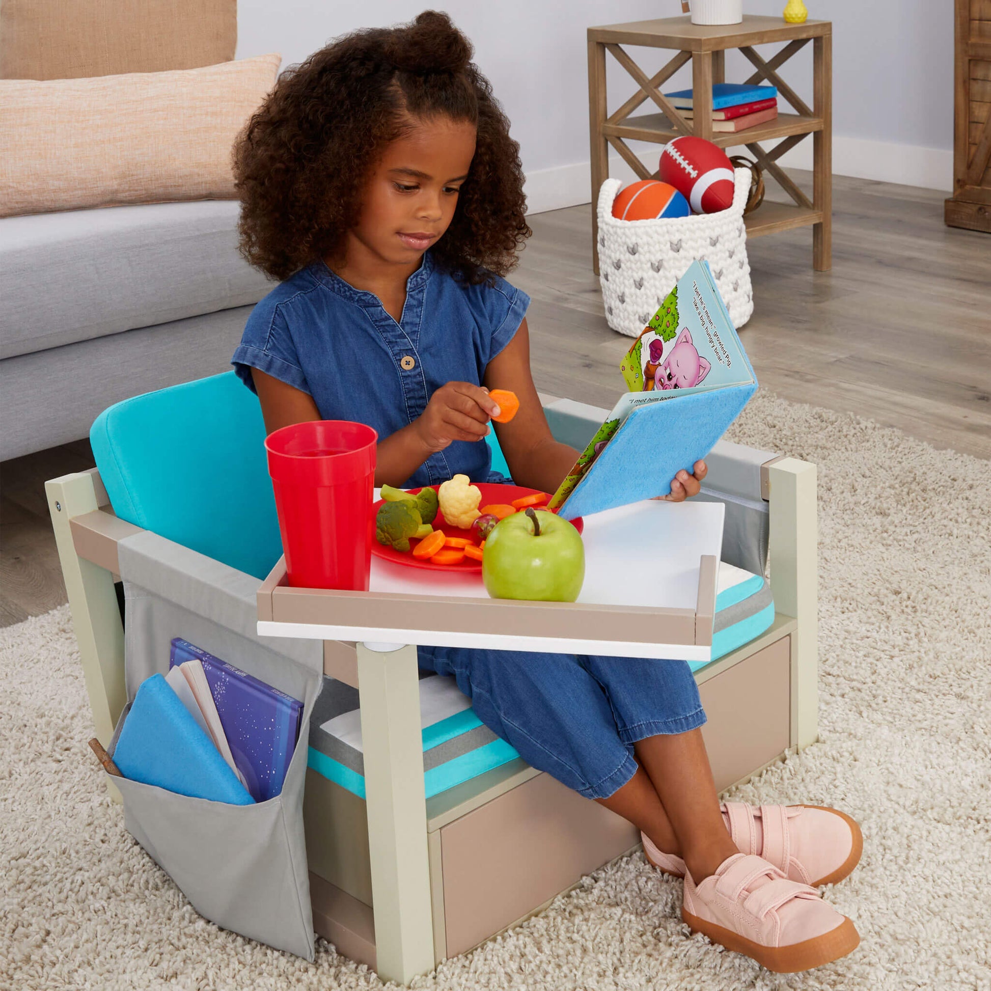 Little Tikes 2-in-1 Fun & Study Swivel Desk | New