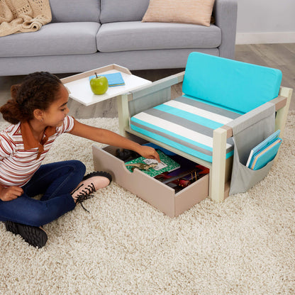 Little Tikes 2-in-1 Fun & Study Swivel Desk | New