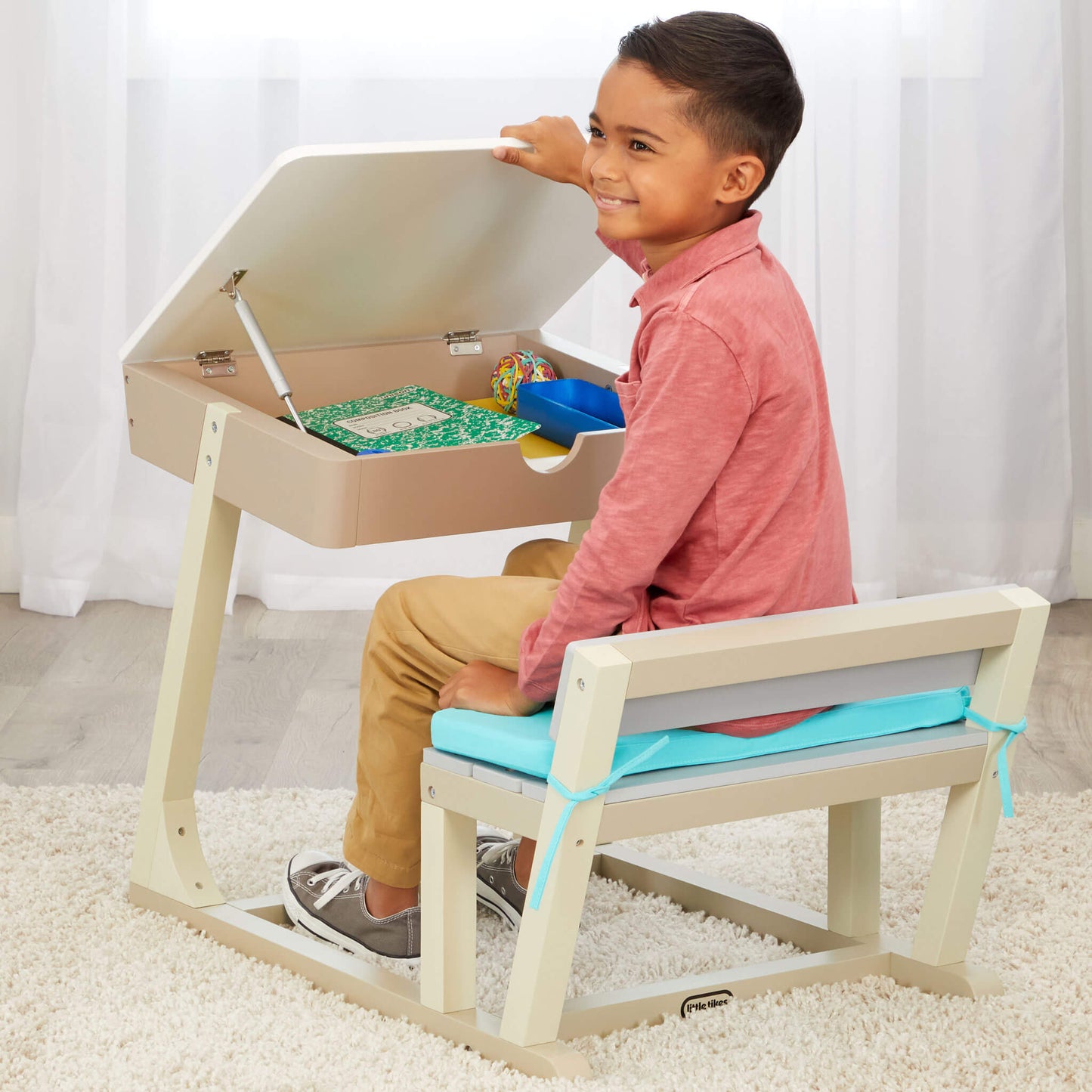 Little Tikes Great Ideas Desk - Kids Wood Desk | Popular