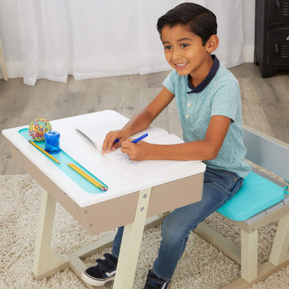 Little Tikes Great Ideas Desk - Kids Wood Desk | Popular