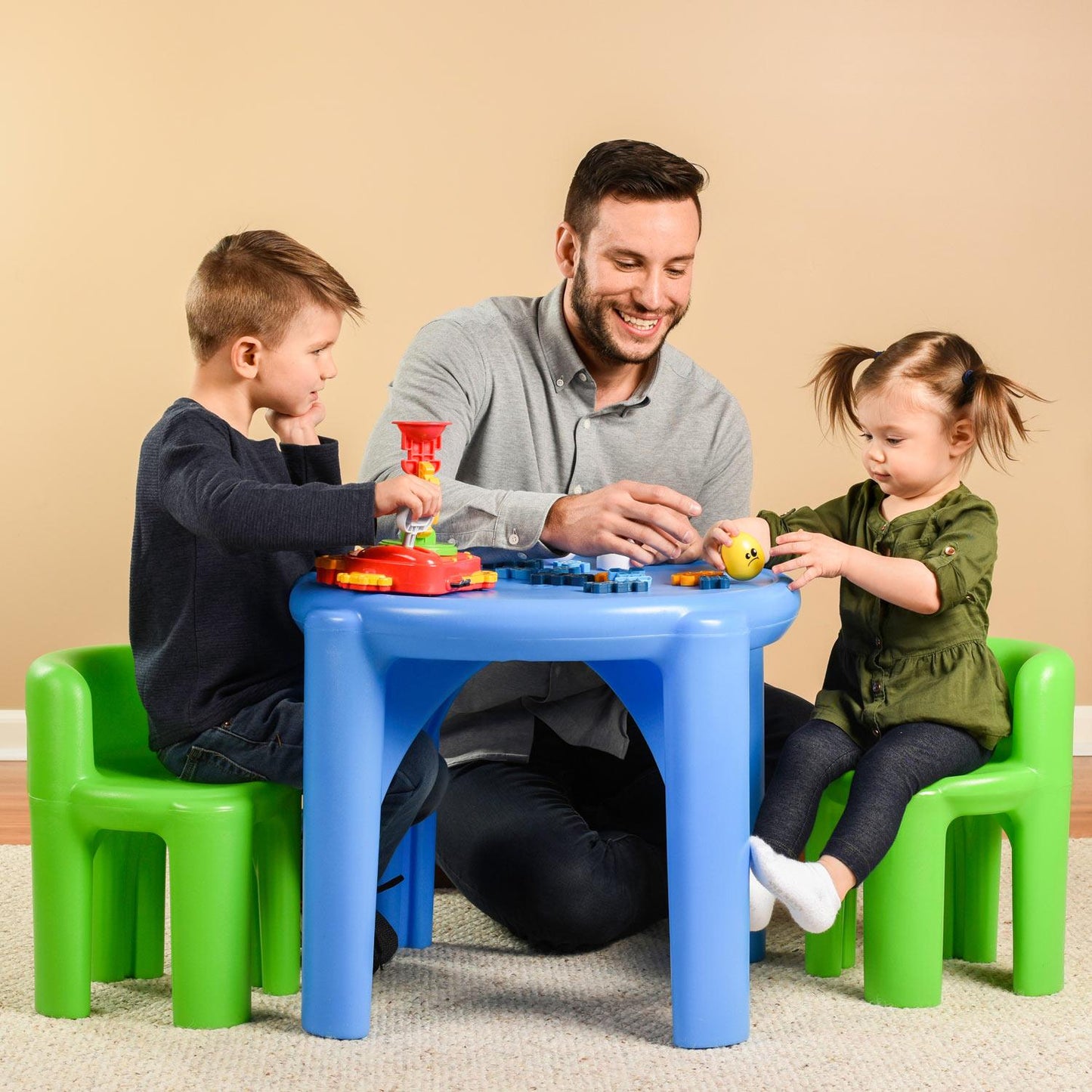 Little Tikes Bold 'n Bright Table & Chairs | Premium